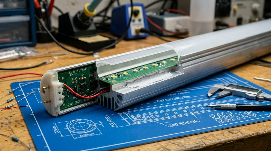 10mm PCB सह LED T8 ट्यूब हाऊसिंगसाठी 2026 अंतिम मार्गदर्शक: थर्मल डेटा, 3D CAD आणि UL अनुपालन